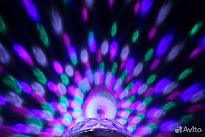 Световое шоу, лампа Е27, MP3/USB(G), Bluetooth