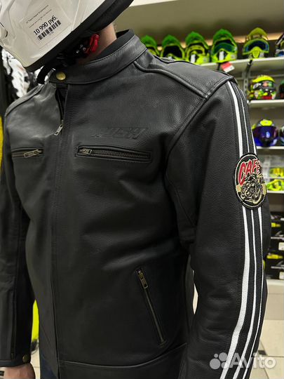 Кожаная куртка rush vintage