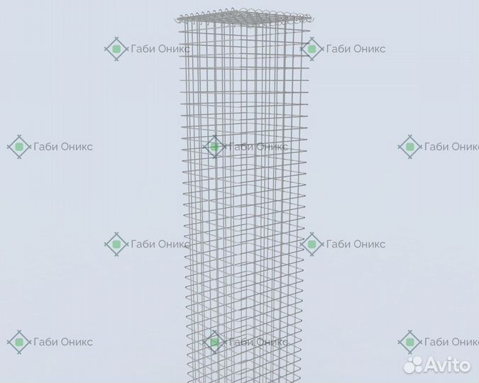 Сварные габионы (сетка) 1,0х1,0х1,0