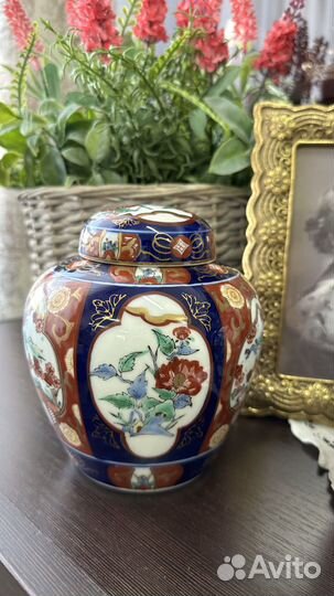 Имбирные баночки в стили Имари