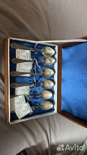 Серебрянные ложки 875 пробы