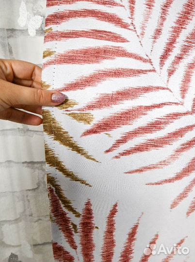 Прямые шторы классические на заказ