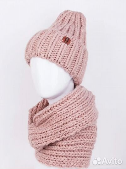 Шапка и снуд женские