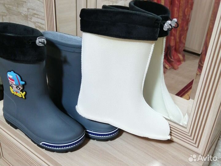 Сапоги резиновые р. 35