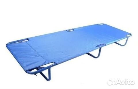 Раскладушка туристическая в чехле Т.И.Ш.Ь