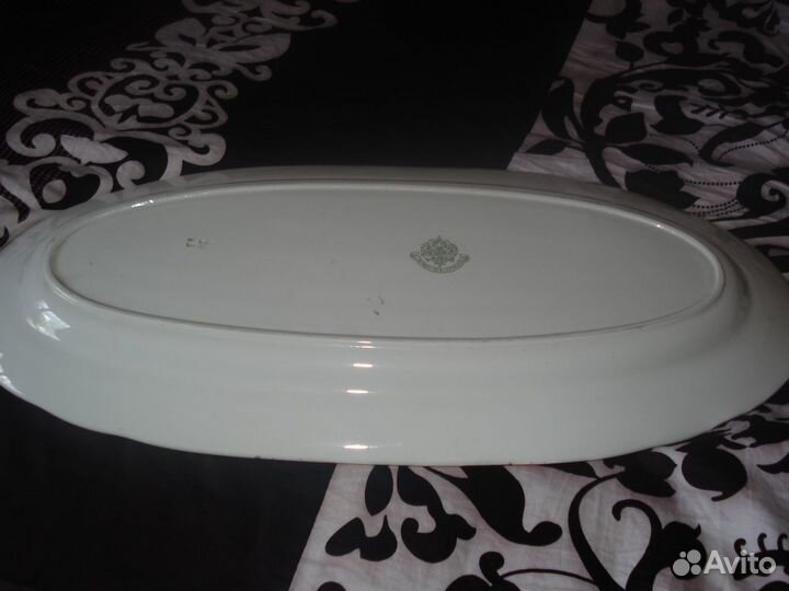 Блюдо антикварное Кузнецова