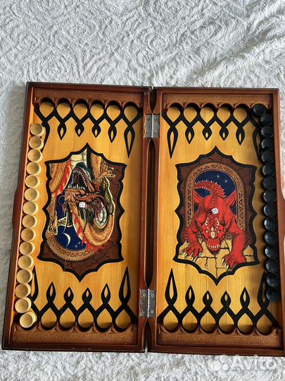 Нарды ручной работы новые