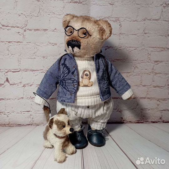 Мишка тедди ручная работа