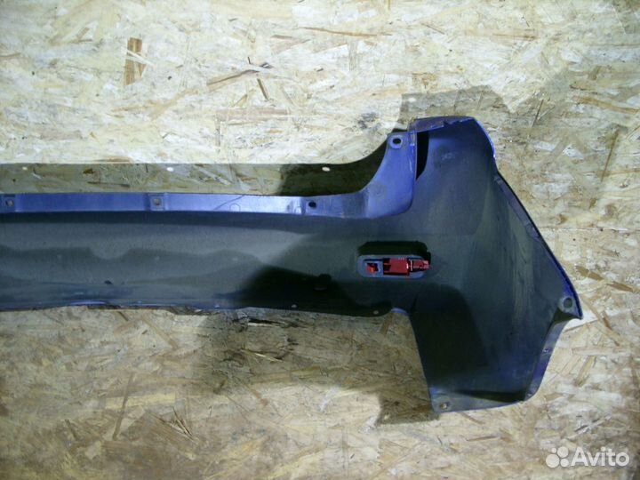 Бампер задний Honda HR-V GH Синийцарапины
