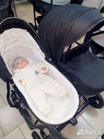 Коляска для двойни Mikado