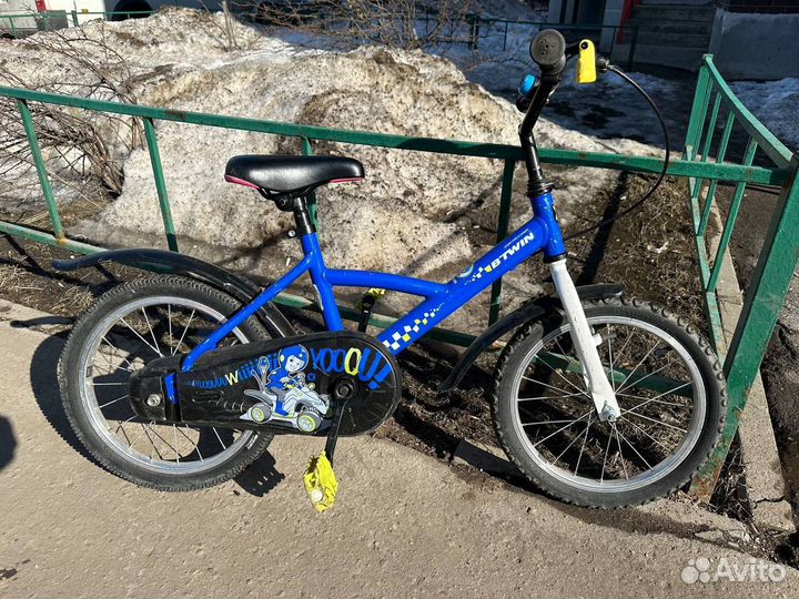 Детский велосипед btwin 16