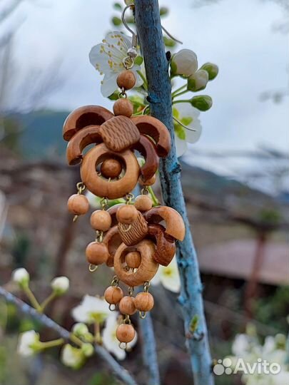 Серьги в стиле бохо