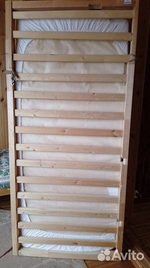 Кровать подростковая 70х160 + матрац и простыни