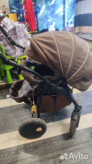 Коляска zippy classic 2 в 1 кожа