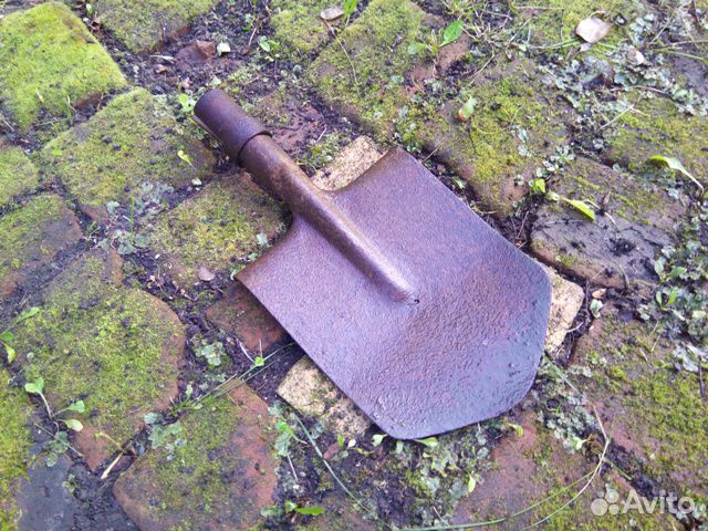 Старинная сапёрная лопатка