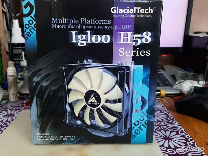 Кулер для процессора GlacialTech Igloo H58