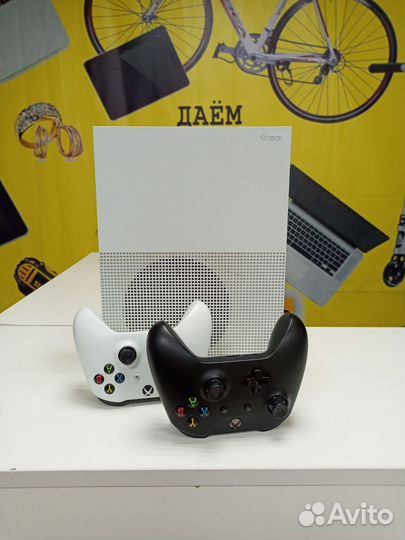 Приставка Xbox One s 1tb/6игр/2геймпада/рассрочка