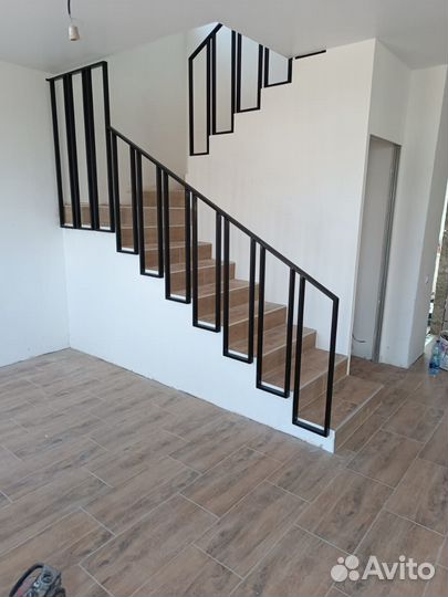 Перила в стиле лофт