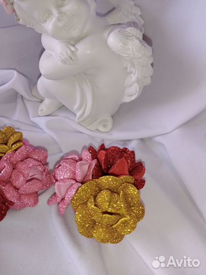 Резинки для волос ручной работы