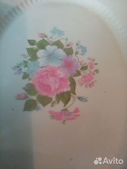 Блюда СССР разные фарфор