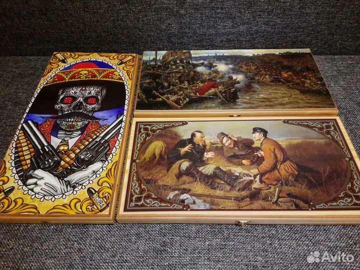 Нарды, Размер 50х50 средние