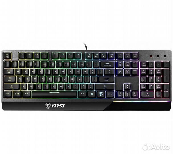 Клавиатура MSI Vigor GK30 RU, черный