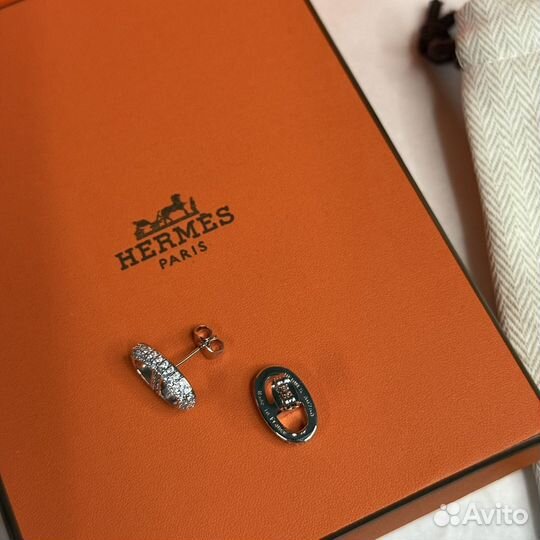 Серьги Hermes