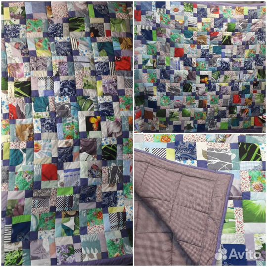 Лоскутное одеяло ручной работы