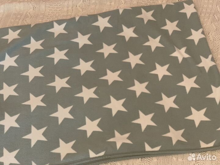 Детский флисовый плед со звездами H&M 100*150