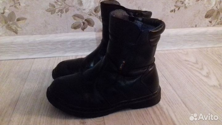 Зимние натуральные ботинки, 34 размер