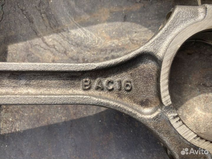 Шатун с поршнем Кия, Хендай G4FD 1.6л. 140л.с