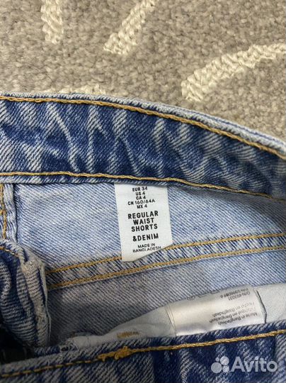 Шорты джинсовые