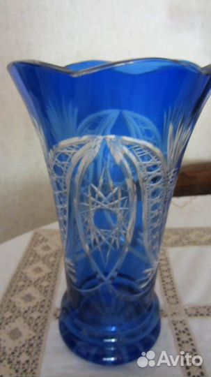 Ваза марганцевое стекло