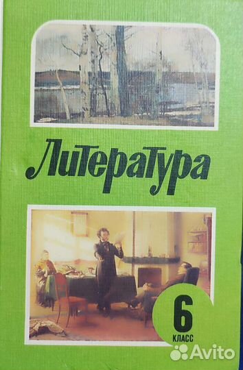 Литература 6 класс 1992г