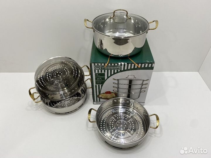 Мантоварка из нержавеющей стали