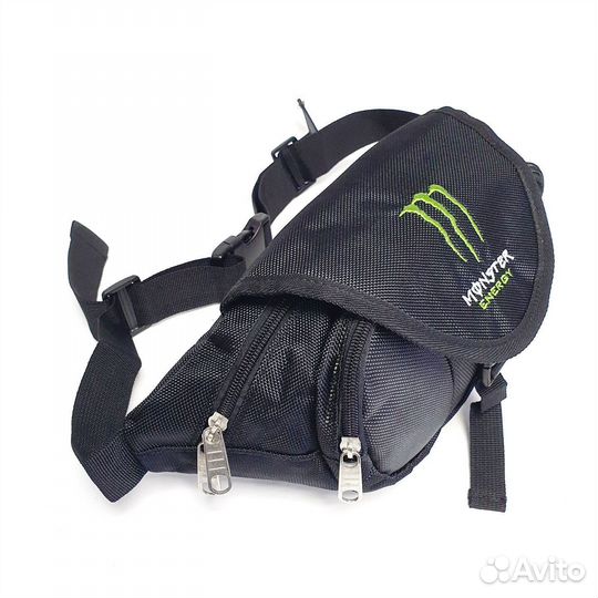 Мото сумка на пояс monster energy (mod:B-7)
