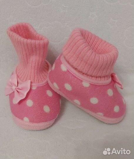 Пинетки для девочки