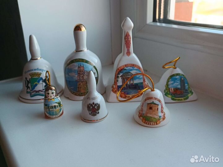 Колокольчик фарфор,керамика, коллекция