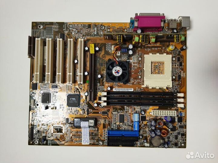 Мат/плата asus A7V133-C s/462 (KT133)