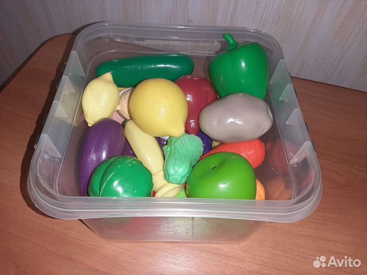Фрукты-овощи детские игрушки