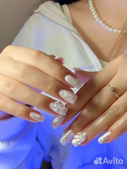 Маникюр, маникюр с покрытием, наращивание ногтей