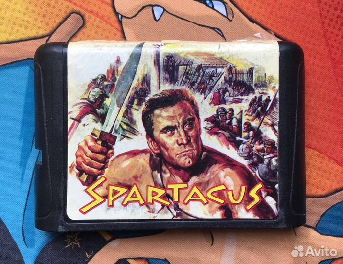Spartacus Sega Mega Drive Картридж Пиратка