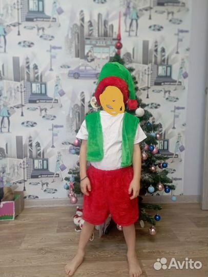 Новогодний костюм.сеговикпингвинтигрзаяцгномик