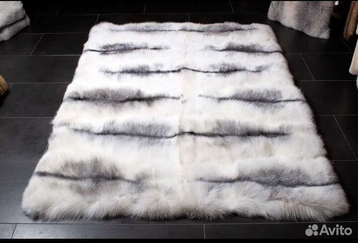 Ковёр из песца (вуаль)