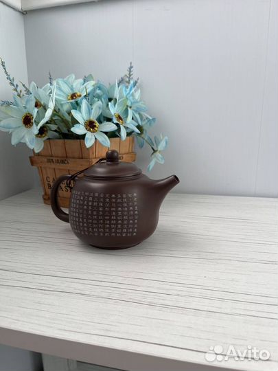 Чайник заварочный глина новый
