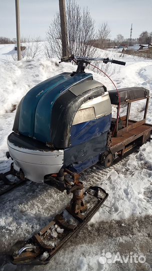 Продам самодельный снегоход
