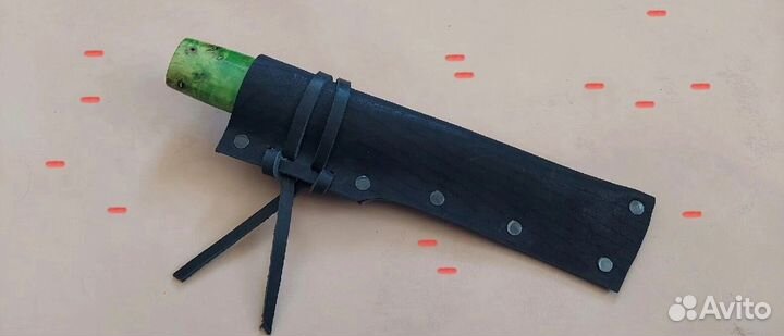 Нож якутский Кованный 110х18ш