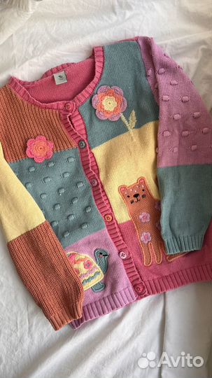 Кофта на пуговицах для девочки