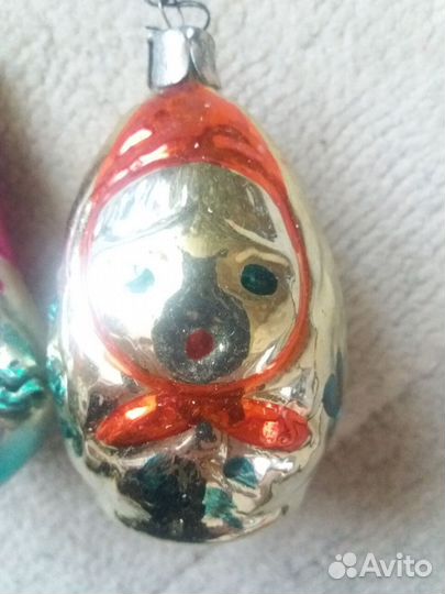 Ёлочные игрушки СССР 