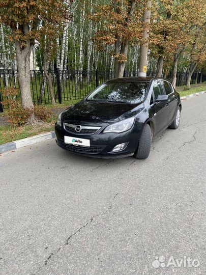 Opel Astra 1.6 AT, 2010, 158 000 км